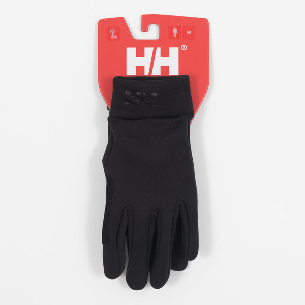 Black Fleece Touch Liner Gloves