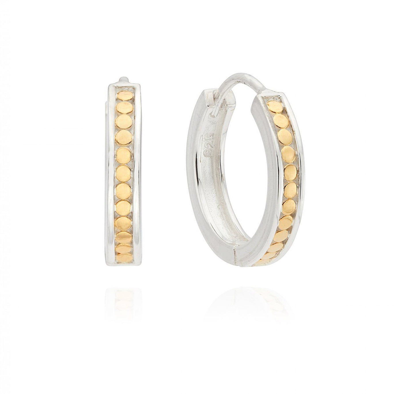 Small Hinge Hoop Earrings