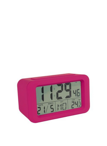 Digital Alarm Clock 'gummy' Orchid From