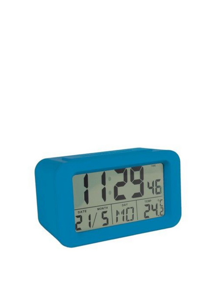 Digital Alarm Clock 'gummy' Indigo From