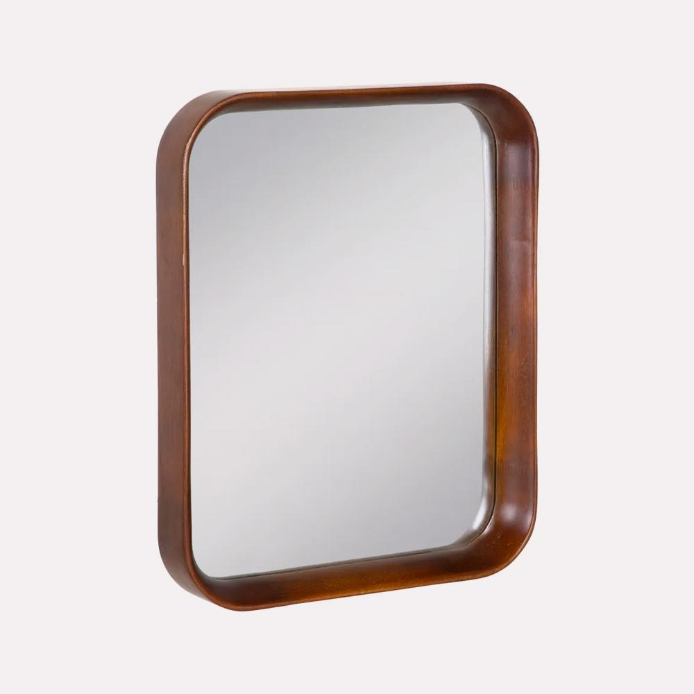 Oliver Wall Mirror 40x50cm Smoked Beech