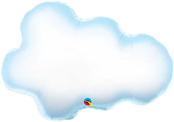 Qualatex Puffy Cloud Foil Balloon