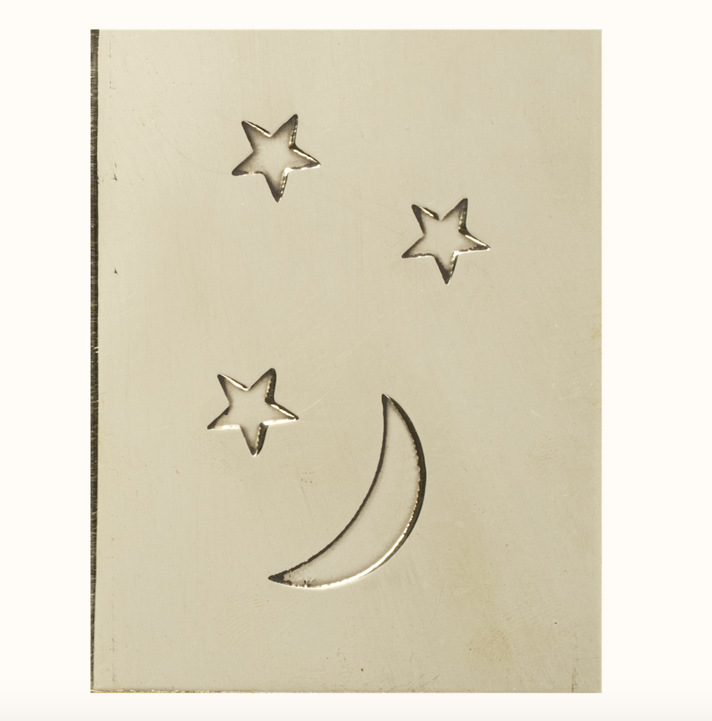 A la collection Moon + stars matchbox cover 
