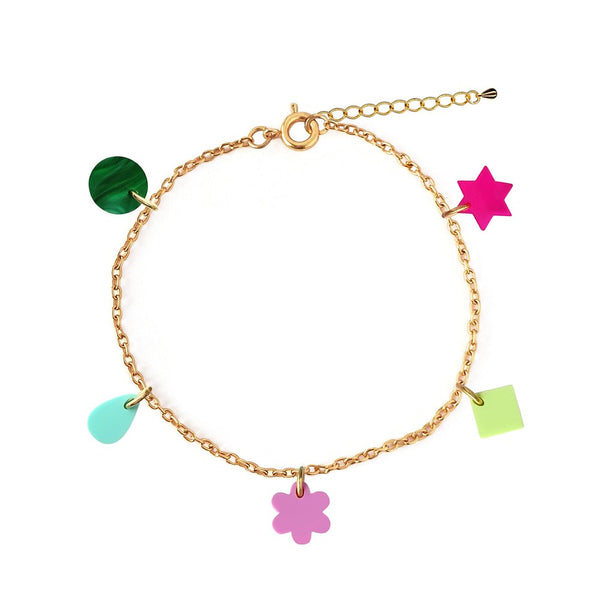 Charm Bracelet Rainbow Brights