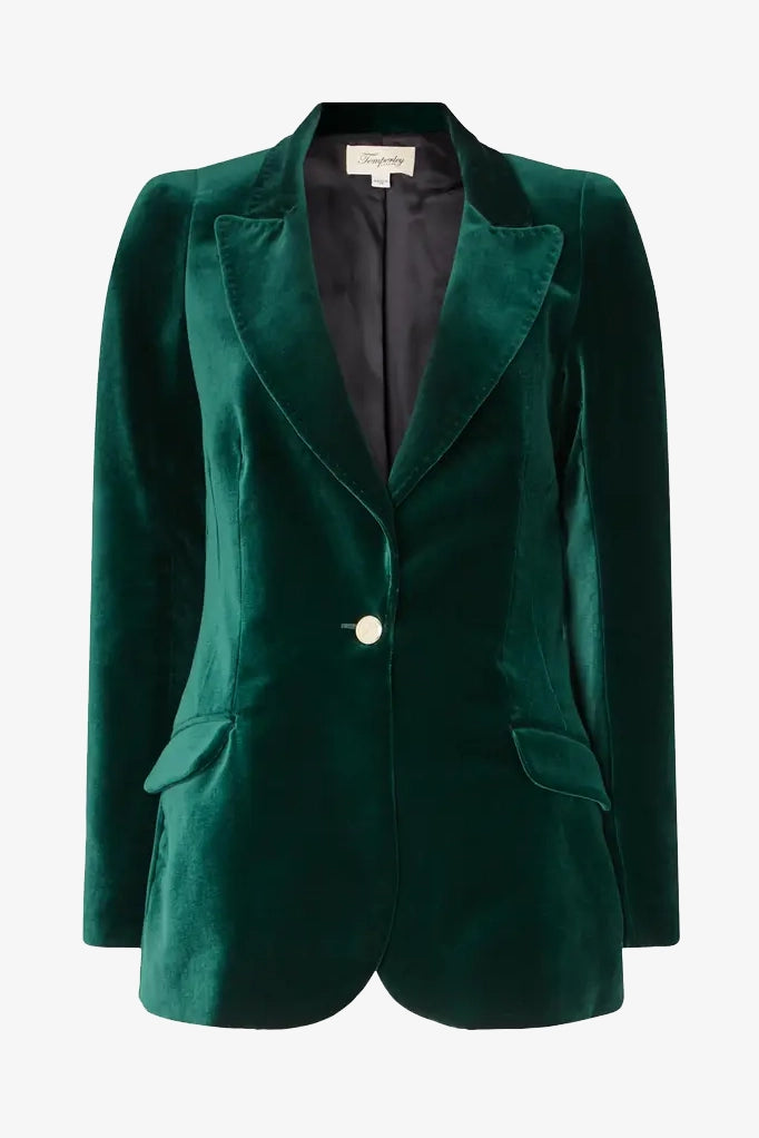 Temperley Clove Velvet Jacket