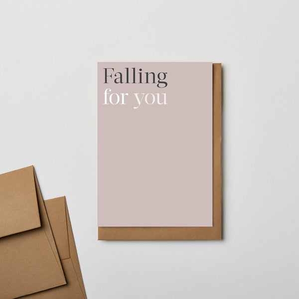 Kinshipped Ltd Falling For You Card