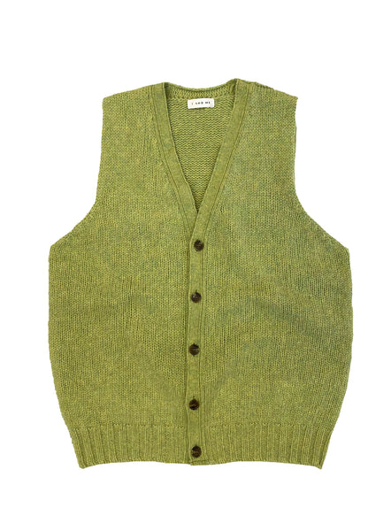 Button Up Vest Pistachio