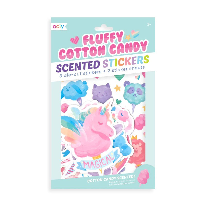 Ooly Ooly Scented Scratch Stickers - Cotton Candy