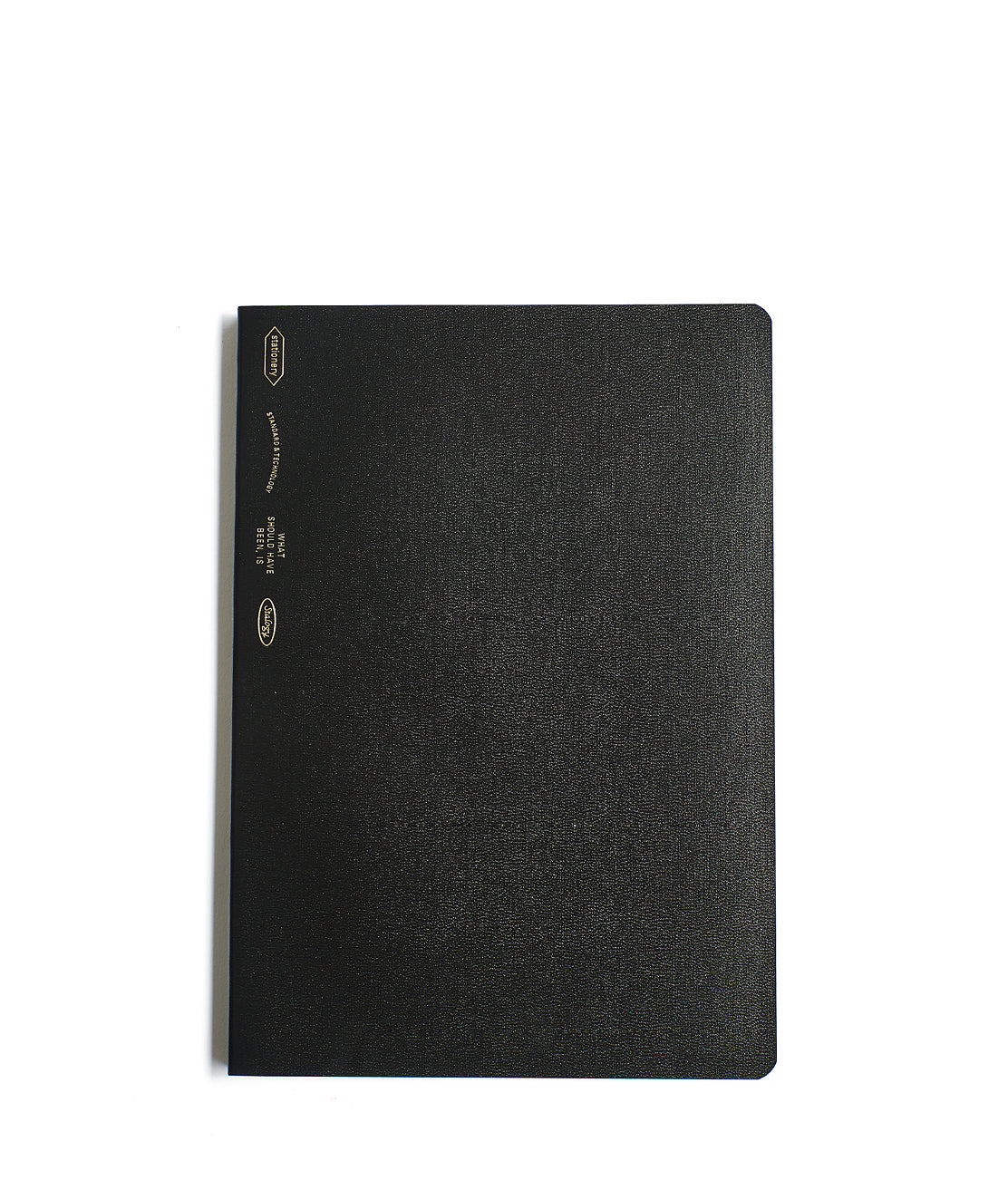 One size Black A5 Notebook