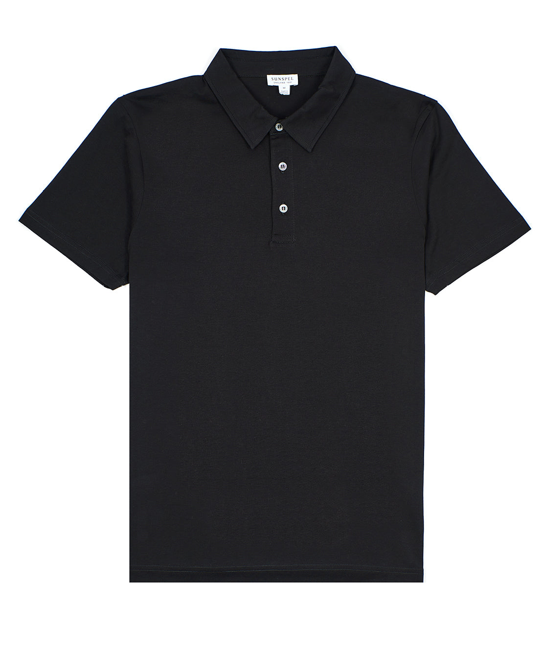 Medium Black Ss Polo Shirt