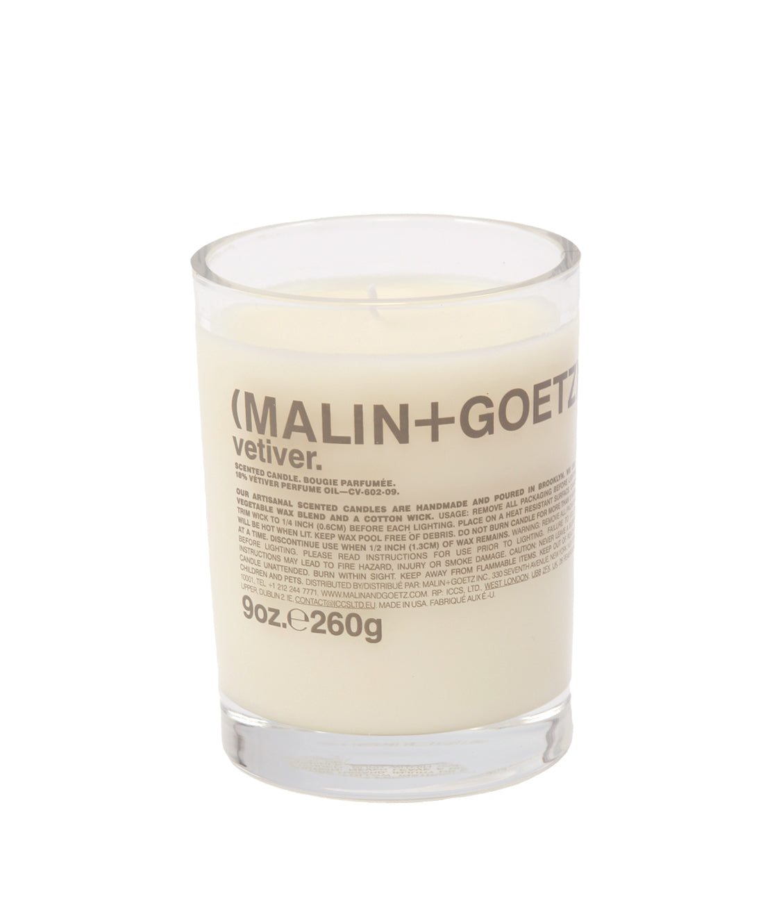 Malin + Goetz Vetiver Candle 9oz