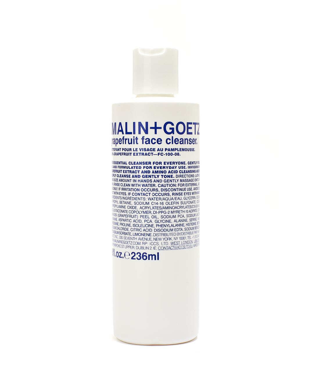 Malin + Goetz Grapefruit Face Cleanser 8oz