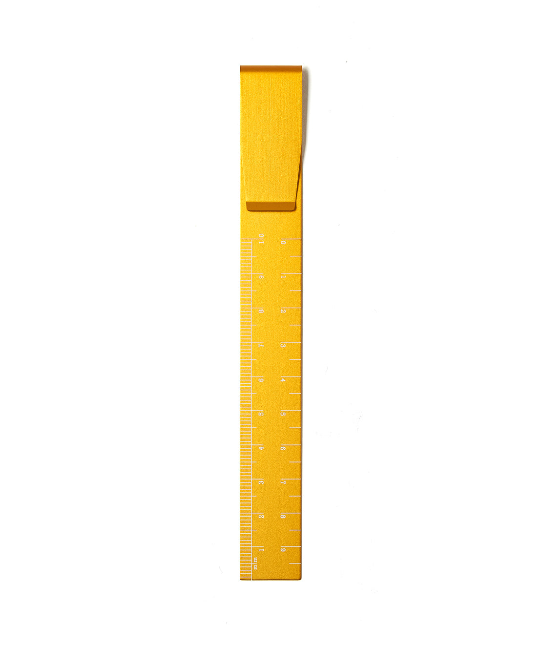 One Size Yellow Clip Ruler