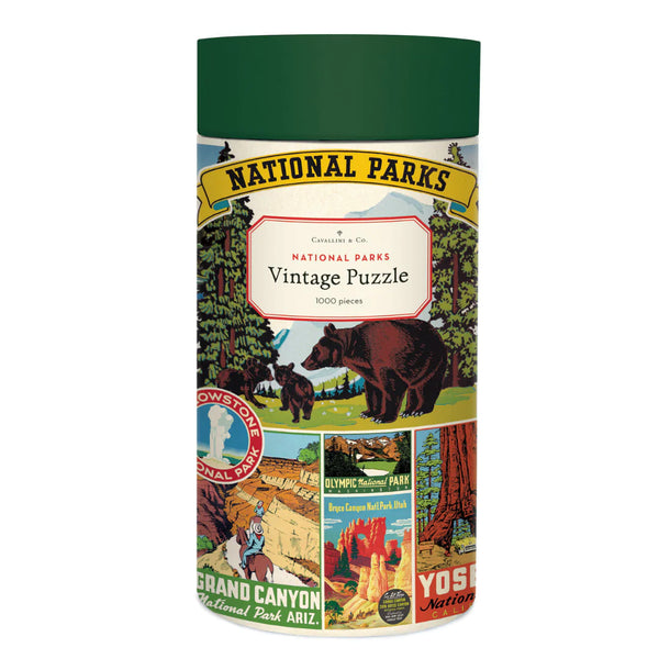 Vintage Jigsaw National Parks