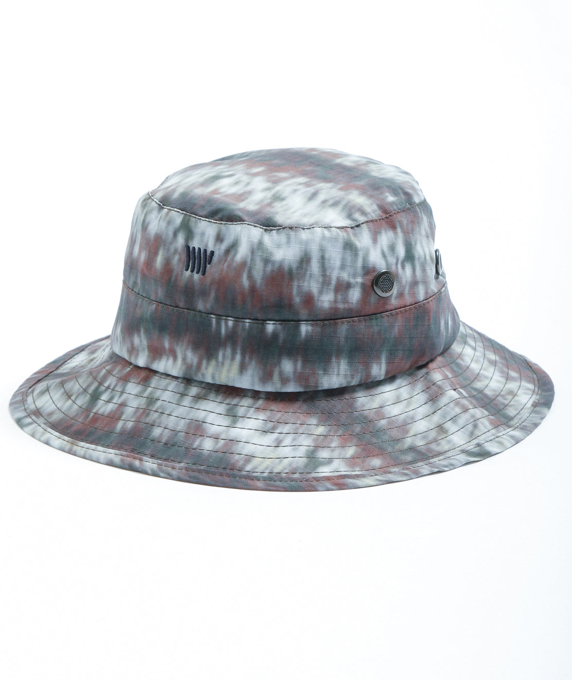 Dark Green 57 Fauna Distorted Stripe Hat