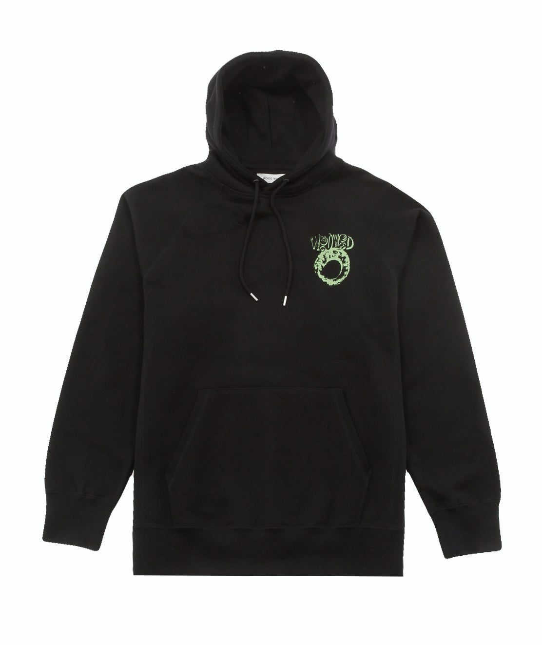 Small Black Fred Eye Graphic Hoodie