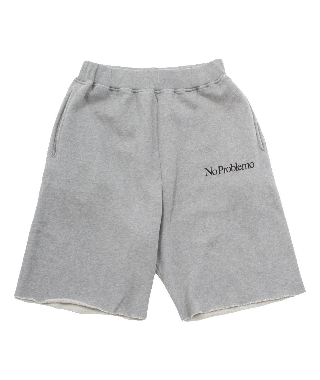 Small Grey Mini Problemo Sweat Shorts