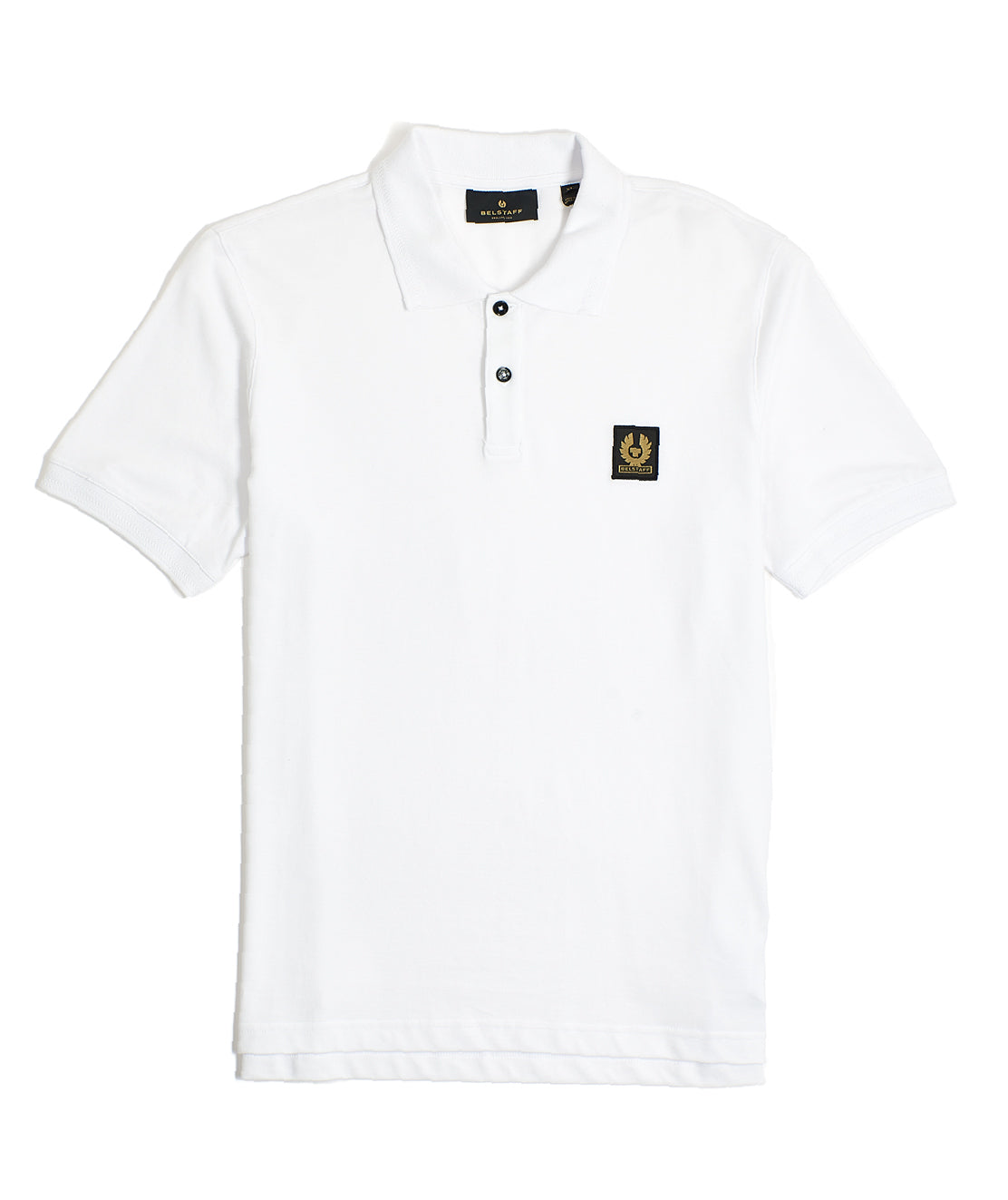 Small white Ss Polo T Shirt