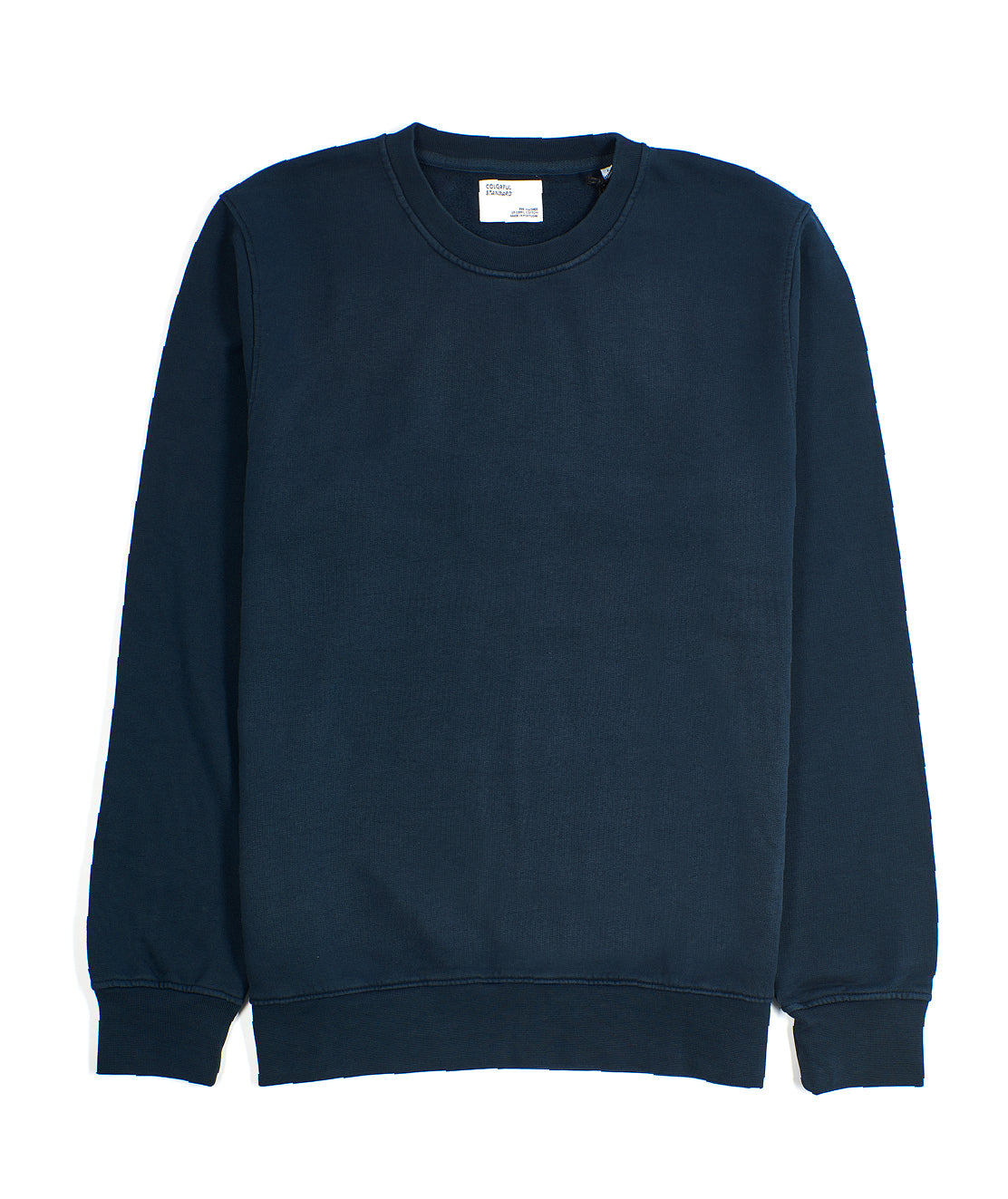 Small Navy Blue Classic Organic Crew Sweat