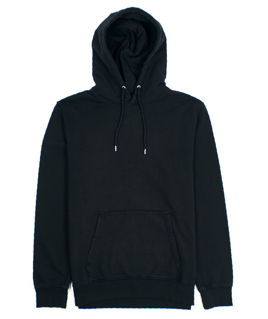 Deep Black Classic Organic Hooded Sweatshirt