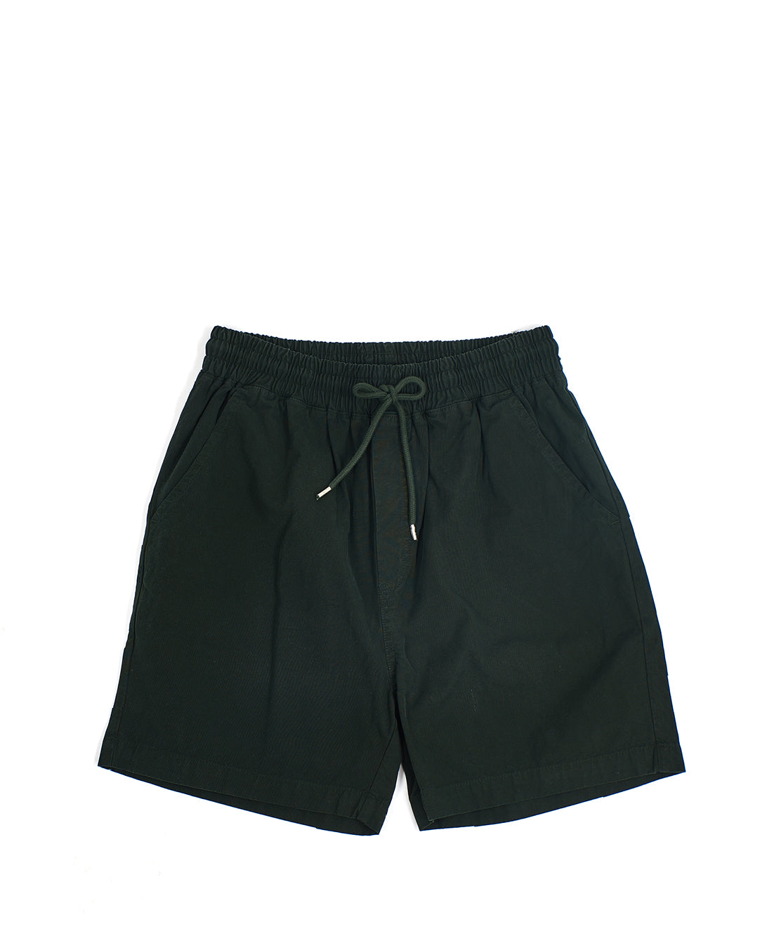 Hunter Green Organic Twill Shorts