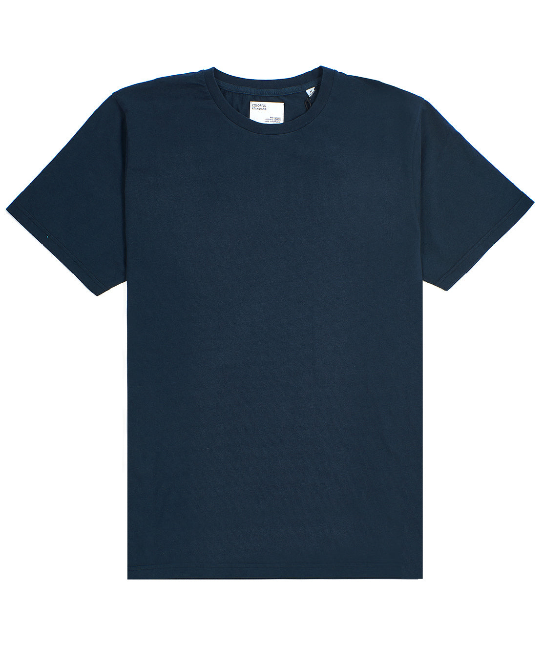 Navy Blue Classic Organic Short Sleeves Tee