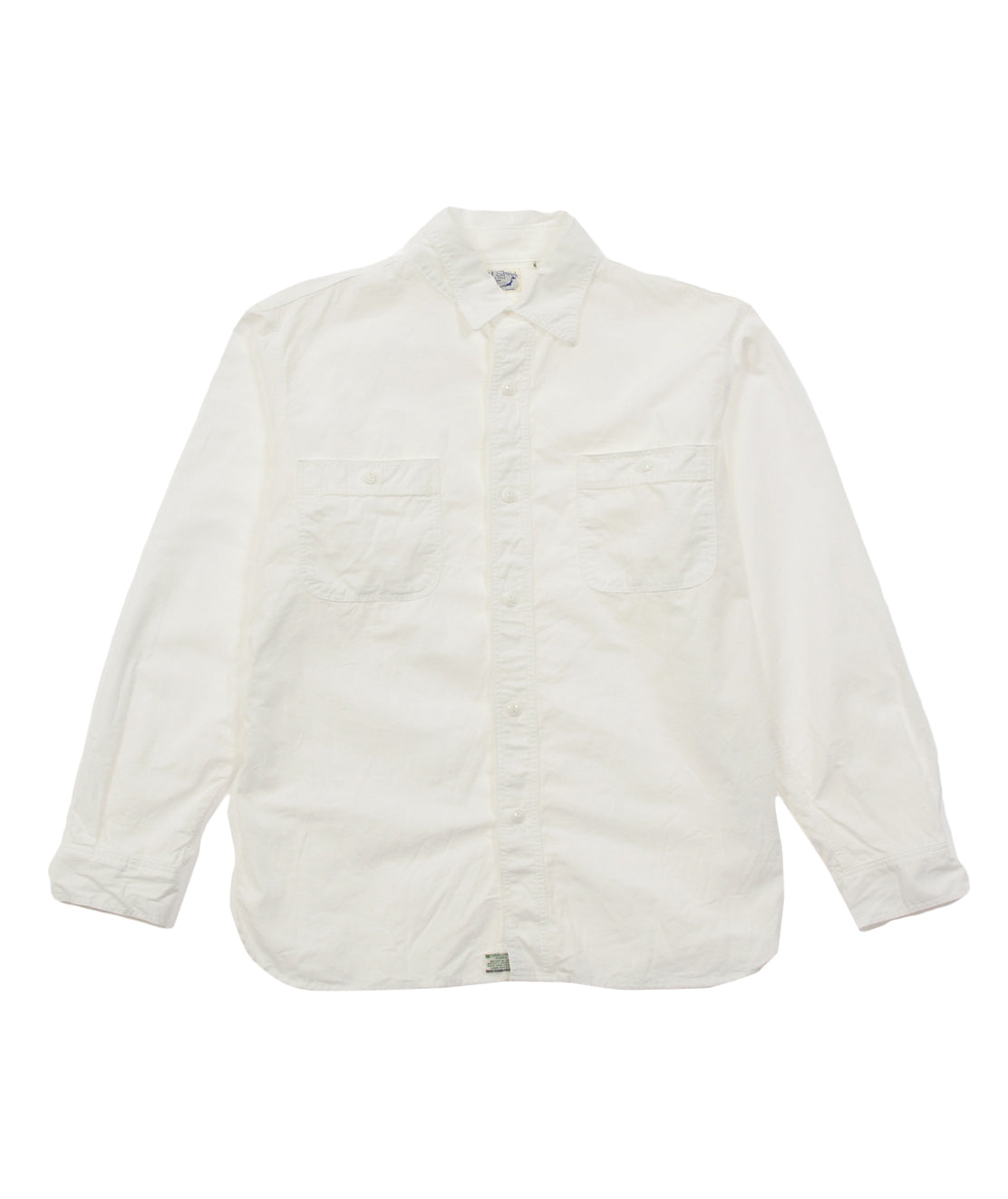 White Chambray Work Shirt