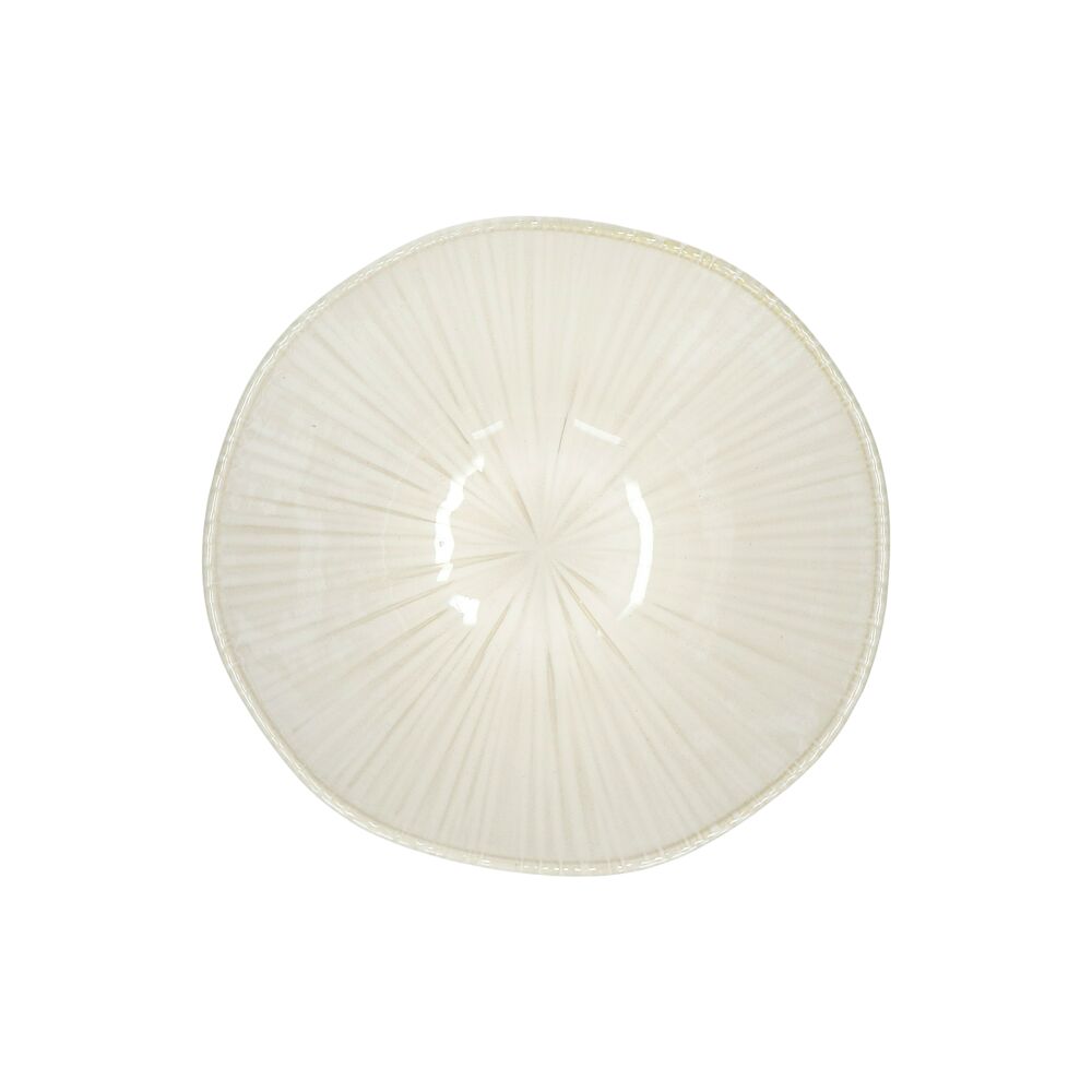 Pomax Set of 6 MYSA - dessert plates - porcelain - DIA 21,2 x H 2,2 cm - 