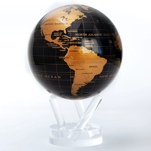 MOVA Globe 6 Black And Gold Art Mg-6-gbk
