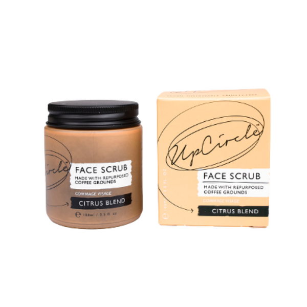 UpCircle Face Scrub With Coffee & Rosehip Oil - Citrus Blend 100ml