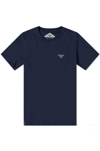 Men's Small Logo Blue T-shirt