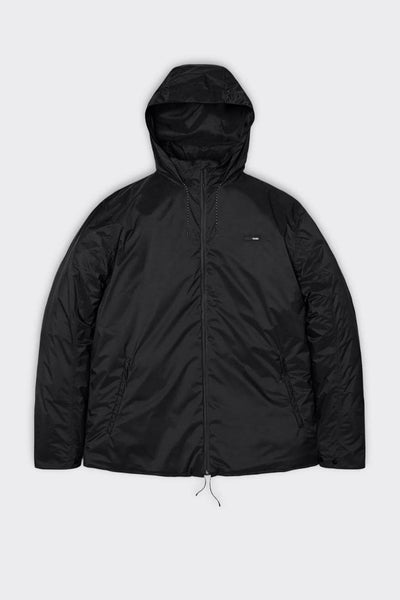 Padded Nylon Jacket Negra