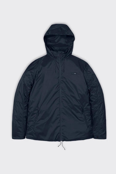 Padded Nylon Jacket Azul