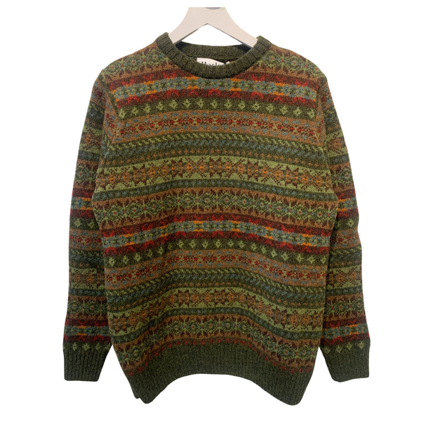 Men's Allover Fairisle Jumper - Pineshadow