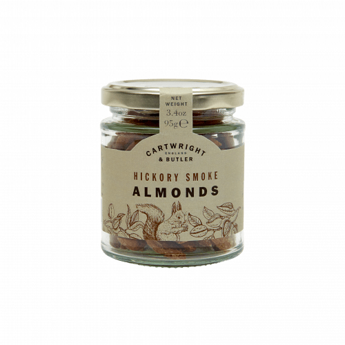 Cartwright and Butler Hickory Smoked Almonds In Jar