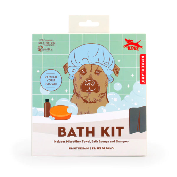 Kikkerland Design Dog Bath Kit