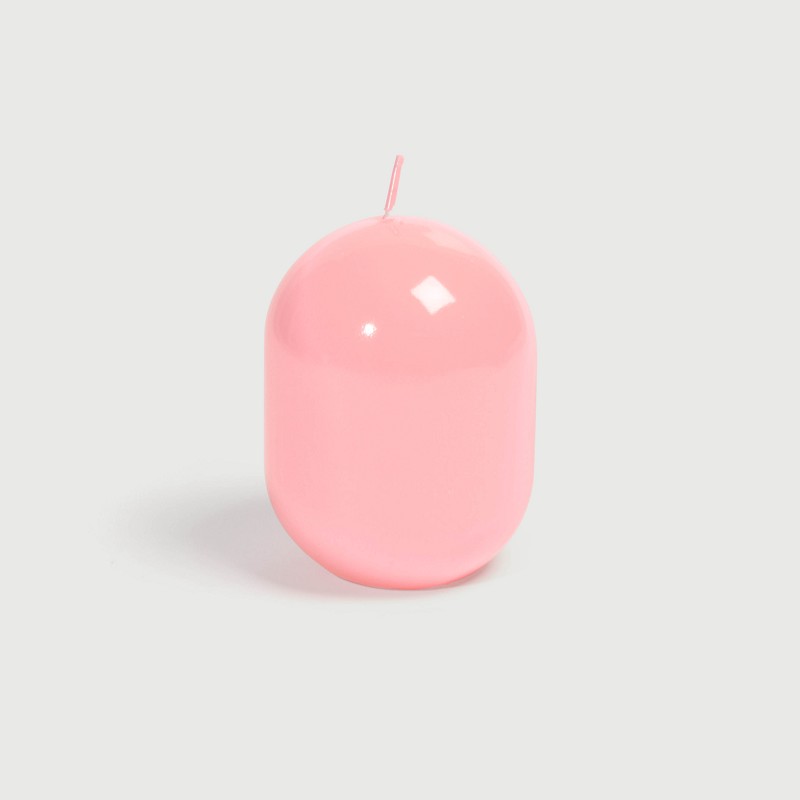 &klevering Set of 2 Candles blob medium pink 
