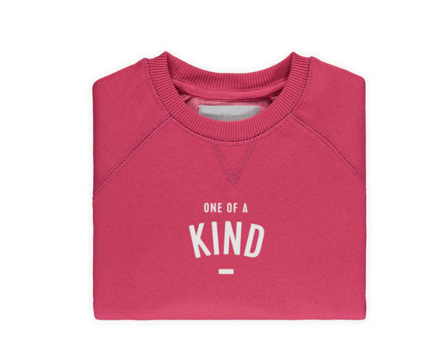 One Of A Kind Sweatshirt-berry Red