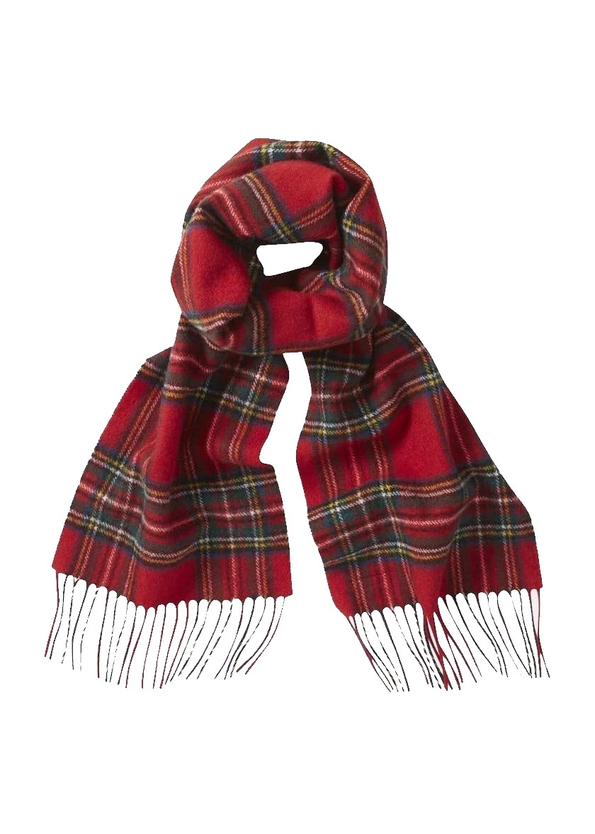 Gloverall  Lambswool Scarf Royal Stewart