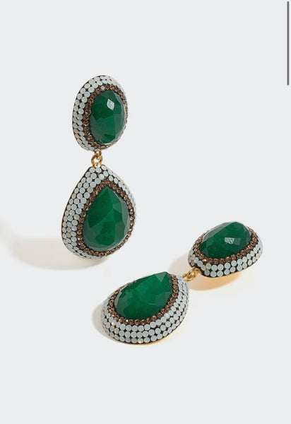 Soru Jewellery Soru Ohrring Emerald