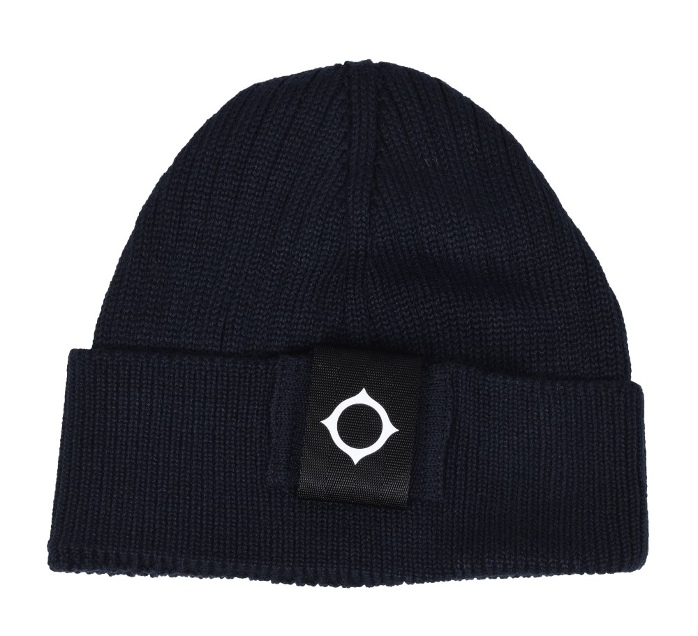 Rib Beanie Hat Dark Navy