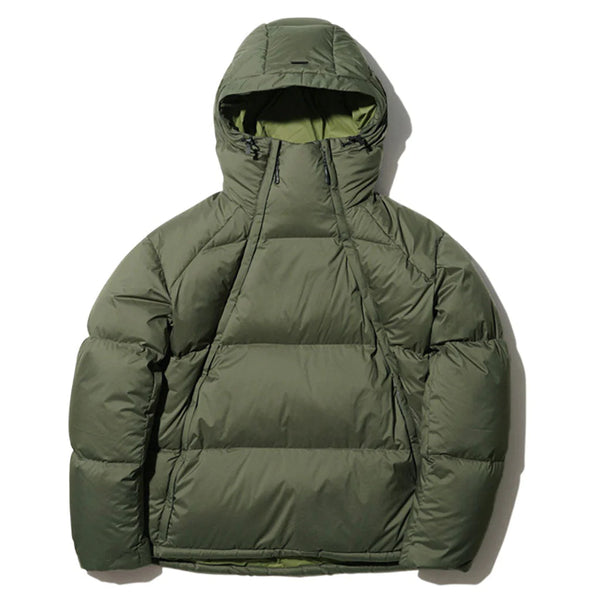 Light Down Pullover Jacket - Olive