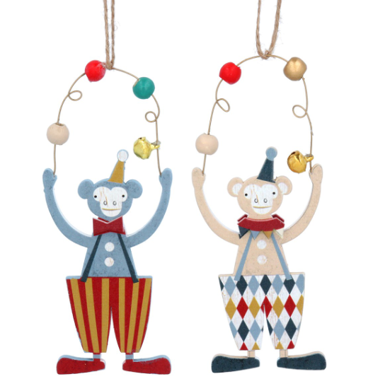 gisela-graham-hanging-wooden-animal-decoration