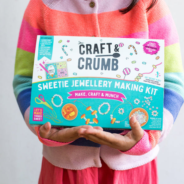 Craft + Crumb Make Your Own Sweetie Jewellery Activity Kit
