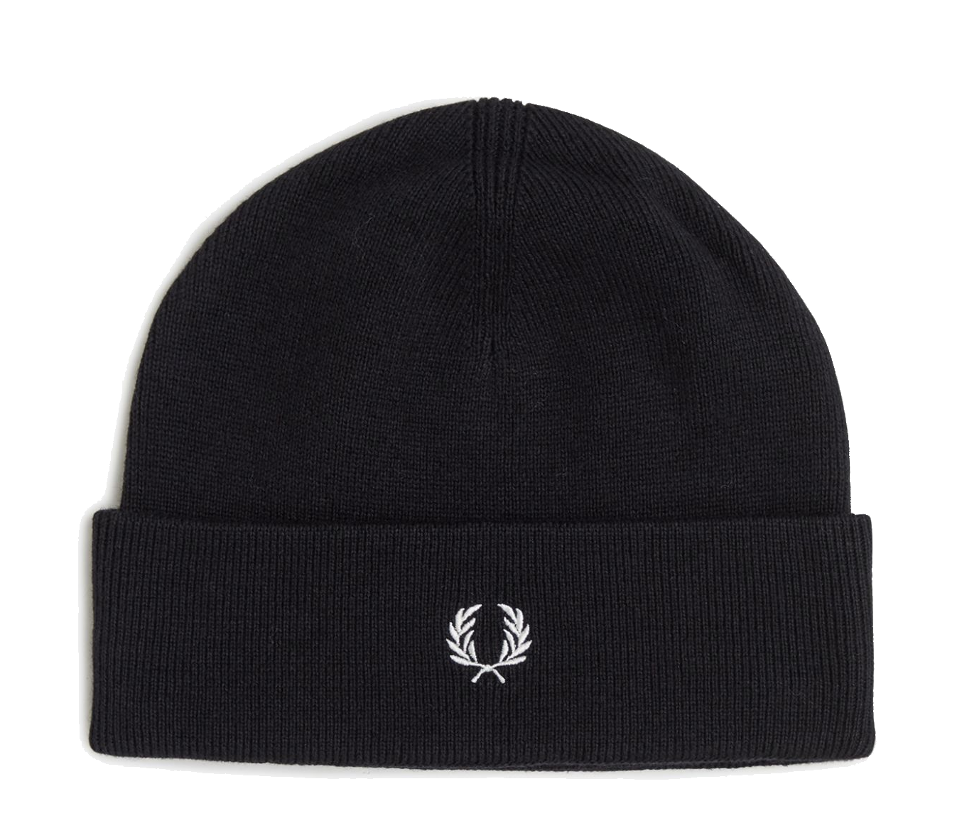 Merino Wool Beanie Black