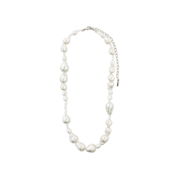 Willpower Pearl Necklace - Silver