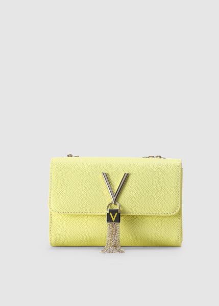 Womens Divina Mini Shoulder Bag In Lime