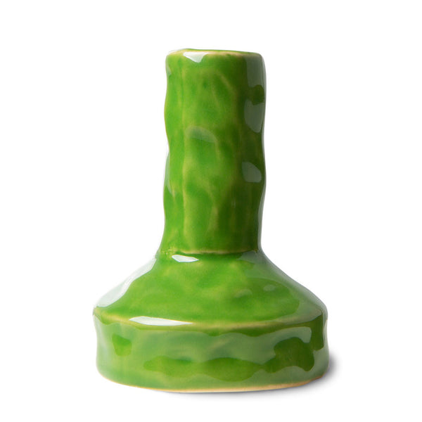 | Ceramic Candle Holder S | Lime Green