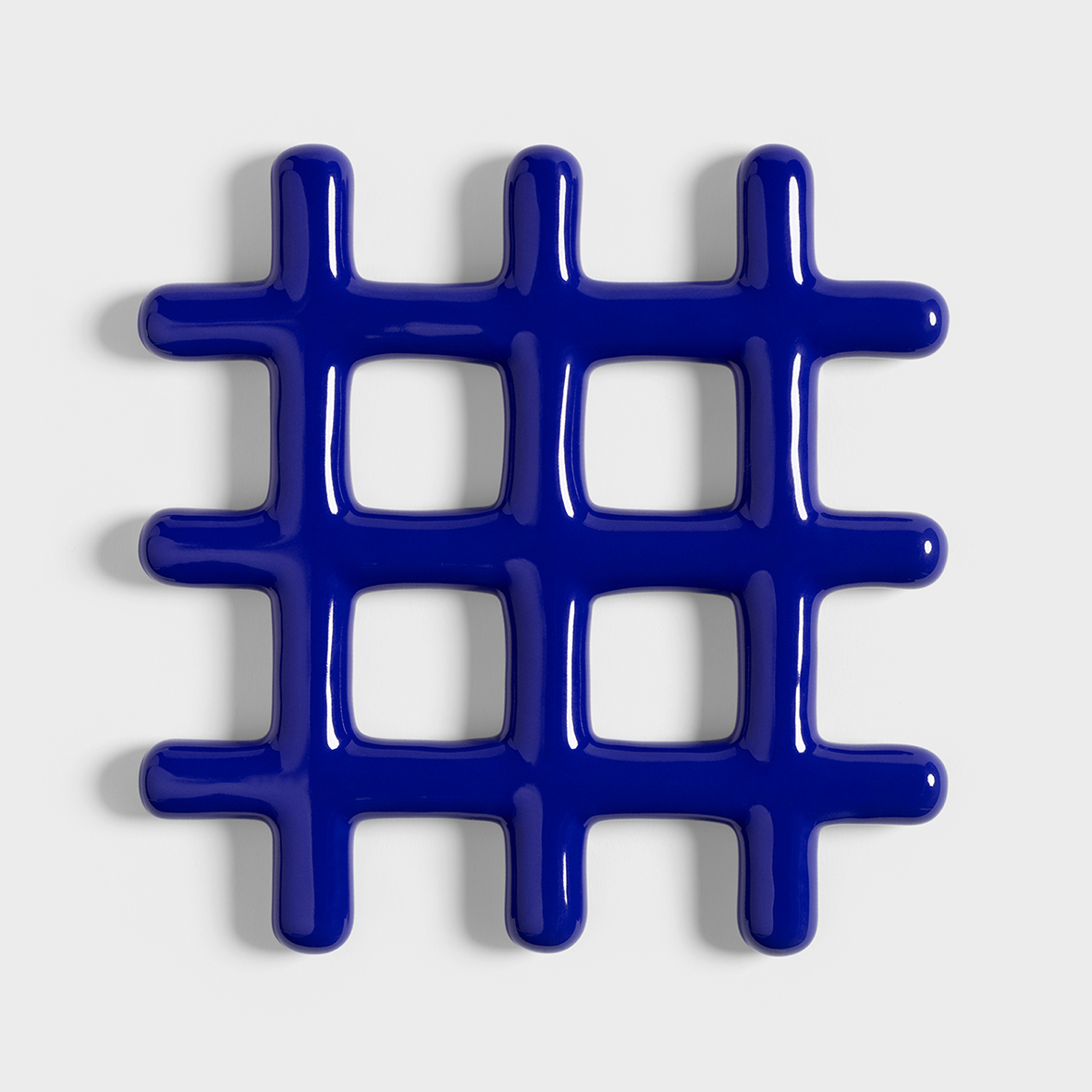 &klevering Trivet grid blue