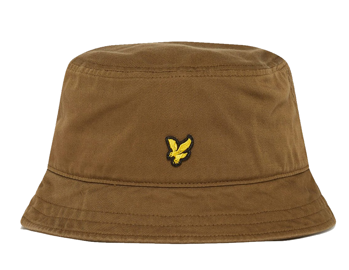 Cotton Twill Bucket Hat Gold